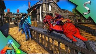 EQUUS JOUSTING TOURNAMENT! EPIC JOUSTING ARENA! - Ark: Survival Evolved