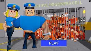 Secret Prison Mode! Funny Moments in Barry's Prison Run Roblox