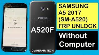 SAMSUNG A5 2017 FRP Bypass/Google Account Remove Without PC | FRP Bypass SAMSUNG A5 2017 Without PC