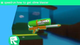 HOW TO GET NICKELODEON SLIME BLASTER | SPEED RUN 4 | ROBLOX