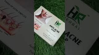 HR Herbal Soap Anti Acne Spots Oily Skin Removal.#art #beauty #soap #acne #skincare #cosmetics