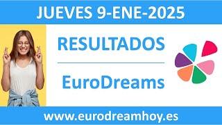 Resultado del sorteo EuroDreams del jueves 9 de enero de 2025