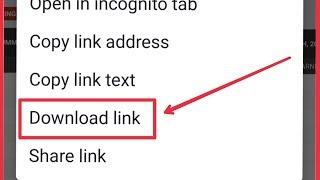 Chrome | How To Download Link Any Site In Android