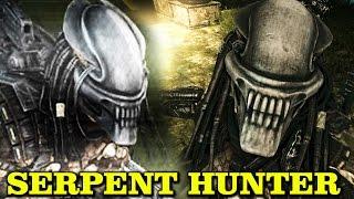 SERPENT HUNTER EXPLAINED - ALIEN HEAD PREDATOR YAUTJA AVP 2010