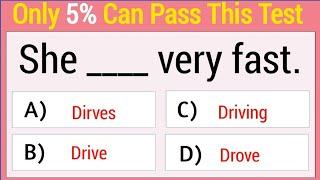 Mixed Grammar Test Can You Beat the 5%? | English Grammar Challenge!