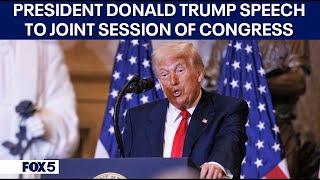 FULL Speech: President Donald Trump gives speech to Joint Session of Congress