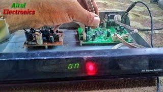 HD Receiver Red Light Problem Solve Urdu Hindi Altaf Electronics lectronics