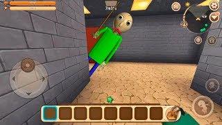 BALDI'S ME PERSIGUE EN MINI WORLD | BEBE VITA en MINIWORLD #4 en IPHONE IOS POCKET EDITION