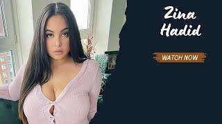 Zina Hadid ▶️ Glamorous Plus Size Curvy Fashion Model | Biography, Wiki, Lifestyle