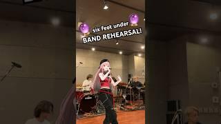 Rehearsing with my band!! But…… #shorts #hololive #anime #envtuber #virtualyoutuber #callimoire