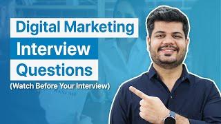 Digital Marketing Interview Question | Questions & Answers For Interns, Freshers & Experienced