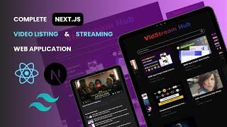 Build And Deploy Complete Video Streaming Nextjs Project in One Video | Nextjs, Reactjs, Tailwind