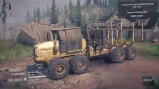 Spintires: MudRunner - American Wilds DLC - Challenge 1/2 "Crane Operator 2"