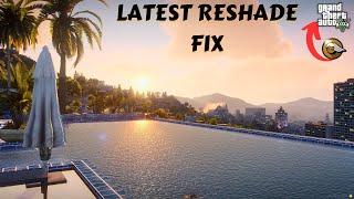 How to Fix ReShade for GTA-V Story Mode | Latest Fix