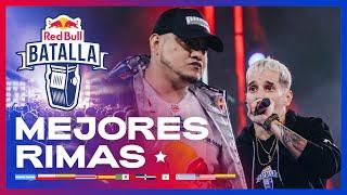 MEJORES RIMAS | Red Bull Batalla Internacional 2021