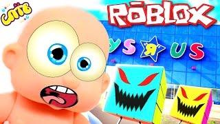 Роблокс игра МИР ИГРУШЕК Пупс Антоша ROBLOX  Приключения Мультяшного героя в Roblox от SPTV