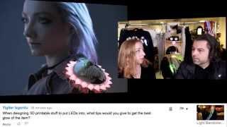 Wearable Electronics with Becky Stern 10/22/2014 - LIVE