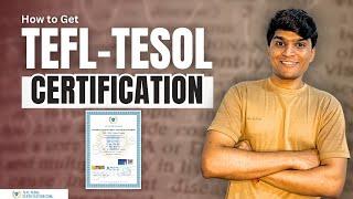 How to get TEFL TESOL Certification | Unlock Your Teaching Career!