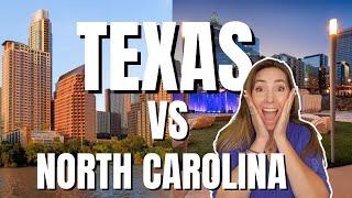 Is Texas Better Than North Carolina | Differences Between Living In Texas vs North Carolina