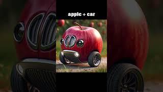 [AI] apple + car.