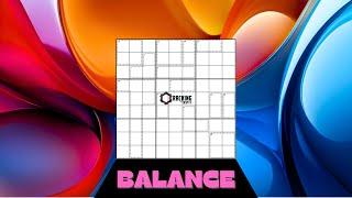 A New Sudoku Rule: "Balance"