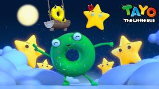 *NEW* Twinkle Twinkle Little Donut Star l Tayo Kids Songs and Nursery Rhymes l Tayo the Little Bus