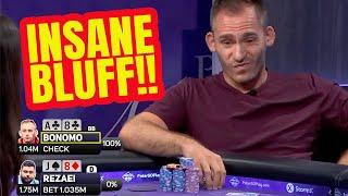 Justin Bonomo Faces All-IN Bluff with his Tournament Life on the Line!