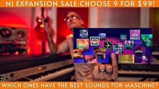 9 Expansions for $99 Sale! Checking the best ones for Maschine Sounds.