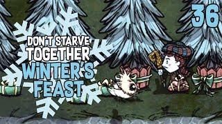 Christmas Trees, Klaus & Opening Presents - Don't Starve Together: WINTER'S FEAST Gameplay - Part 36