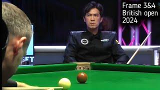 Mark selby vs Thepchaiya un-nooh frame 3&4 British open 2024 snooker highlight