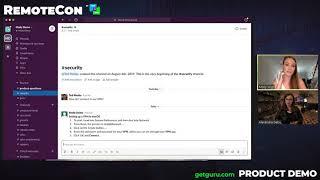 Guru - Product Demo - RemoteCon