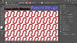 Creative Pattern Design Easy techniques in Adobe Illustrator Tutorials #abaidgraphicstudio