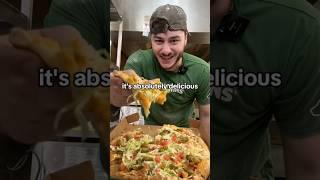 THE BEST PIZZA NACHOS?!?!??!!! #wow #pizza #foodie #hungry #better #fyp #youtubeshorts #shorts #why