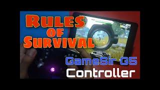 2020 Rules of Survival Gamepad | GameSir G5 bluetooth controller | Mapping and Gameplay