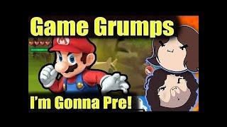 Game Grumps - I'm Gonna Pre! [Compilation of Preing and Completing] (repost)