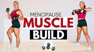 35 MIN Menopause Muscle Building Workout | Over 40 Workout Women