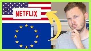 How To Watch American Netflix In EUROPE!  (PROOF)