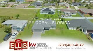 1417 NE 10th Ln Cape Coral Florida Home Video