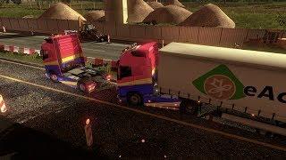 IDIOTS on the road #1 ETS2MP | Funny moments | Crash Compilation