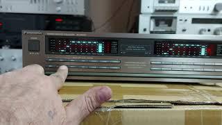 Stereo Graphic Equalizer Panasonic SH-D6000. Внешний вид и проверка работы.