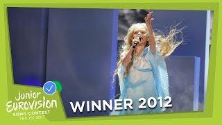 JUNIOR EUROVISION 2012: ANASTASIYA PETRYK - NEBO - UKRAINE   - WINNER