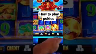 how to PLAY POKIES in Australia!!! #howtoplay #slots #pokies #feature #payrate