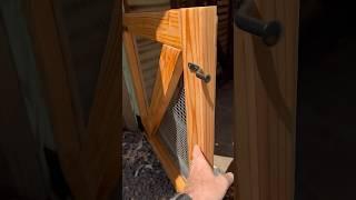 Building a 2x4 Gate In Under 1 Minute! #walkerswoodworks #diygate #2x4gate #woodworking #outdoorgate