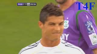 ПЕРВЫЙ МАТЧ КРИШТИАНУ РОНАЛДУ ЗА РЕАЛ МАДРИД - THE  FIRST MATCH CRISTIANO RONALDO FOR REAL MADRID.