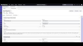 Disposal Orders for Hardware Asset Management in ServiceNow