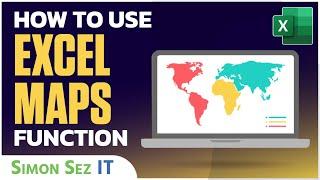 How to use the Excel Maps Function: Excel Maps Tutorial