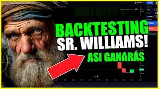 HAZ ESTO Y GANARAS MAS DE LO QUE PIERDES - BACKTESTING ESTRATEGIA SR. WILLIAMS (BINOLLA 2025)