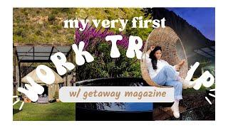 My first work trip | getaway magazine & food&home