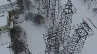 Drone Footage Shows Blanket of Snow Over Kilgore, Texas, Amid Winter Storm