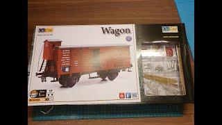 Unboxing "Wagon" kit from OcCre